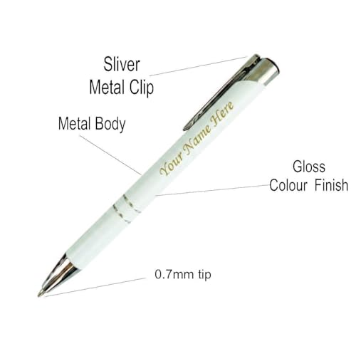 Image of Personalized Diary, Metal Pen & Keychain Set | Size A5-192 Page Writing Journal | Engraved Gift Set for Office, Corporate Events, Diwali, Christmas & Special Occasions | Bestsellers | Perfect For Corporate Gifting (White)
