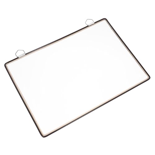 GANAZONO Hanging Wall File Organizer Thickened Plastic Document Storage Bag for Office Accessories and Stain Resistant Design Transparent Wall Mounted Holder for Bills
