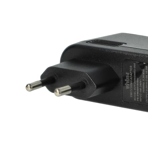 vhbw 1x Netzteil kompatibel mit Yealink SIP T19p, T21P, T21PN, T27G, T29G, T41S, T41p, T42S, T42g, T46S, T48S, T49G, T52S, T54S, T56A, T58A, T58V Festnetz-Telefon, Haustelefon