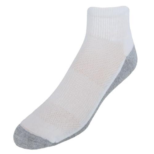 Image of Hanes Men's Socks, X-temp Cushioned Low Cut Socks, 12 & 14 Pair Packs