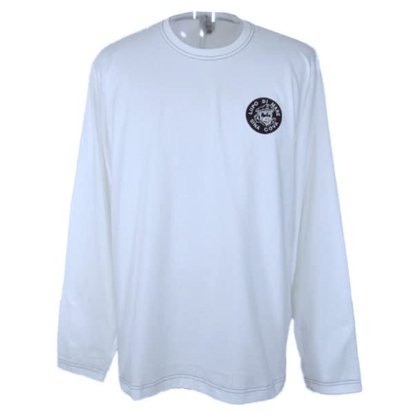 Amazon | シナコバ Lサイズ／長袖Tシャツ メンズ エンブレムワッペン
