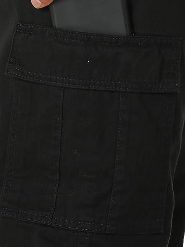 Wrangler Authentics Mens Twill Relaxed Fit Cargo Pant (Logan)