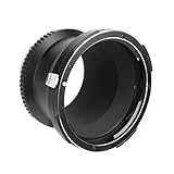 Adaptateur de Monture PENTAX67, objectifs de la série 6x7, Compatible avec l'objectif de Port d'appareil Photo Canon Fuji Moyen Format,Camera Lens Adapter