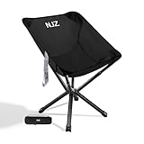 NJZ Lightweight Folding Camping Chair — Compact & Easy to Use, Portable Chair for Everyday Outdoor Comfort, Beach, Camping, Travel & Backyard