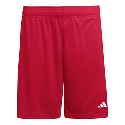 adidas Entrada26 Kid's Shorts, Team Power Red 2/White, 9-10 Years