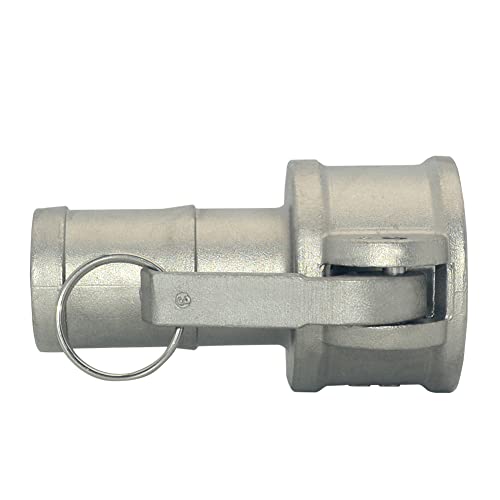 Dsmpipeft Hose Barb Fitting C-Type Trash Pump Fittings, 316 Stainless Steel, Female Cam Lock. (1-1/2") by Dsmpipeft - Used condition - Image 3