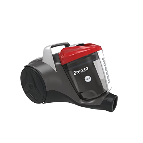Hoover BR10RFB Breeze Cylinder Vacuum with 2-in-1 Dusting Brush Tool & Crevice Tool Stored Onboard, Cyclonic Technology, 4.1kg, 2 litres, Red - Image 11