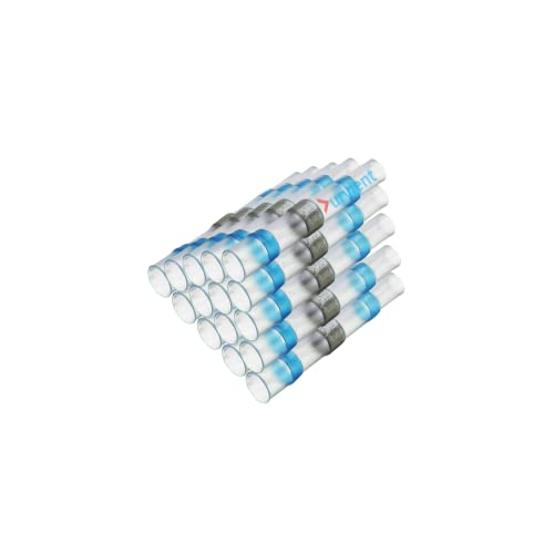 Image of Durvient.com Heat Shrinking Sleeve with Solder Ring For Electrical Wiring Insulation Waterproof Electrical Insulation (Wire Gauge 16-14, Pack of 10)