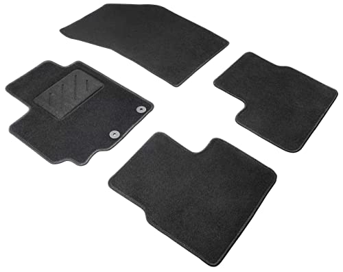 Walser Tapis de Sol en Velours Feutre aiguilleté Compatible avec Suzuki Swift IV 10/2010-auj.