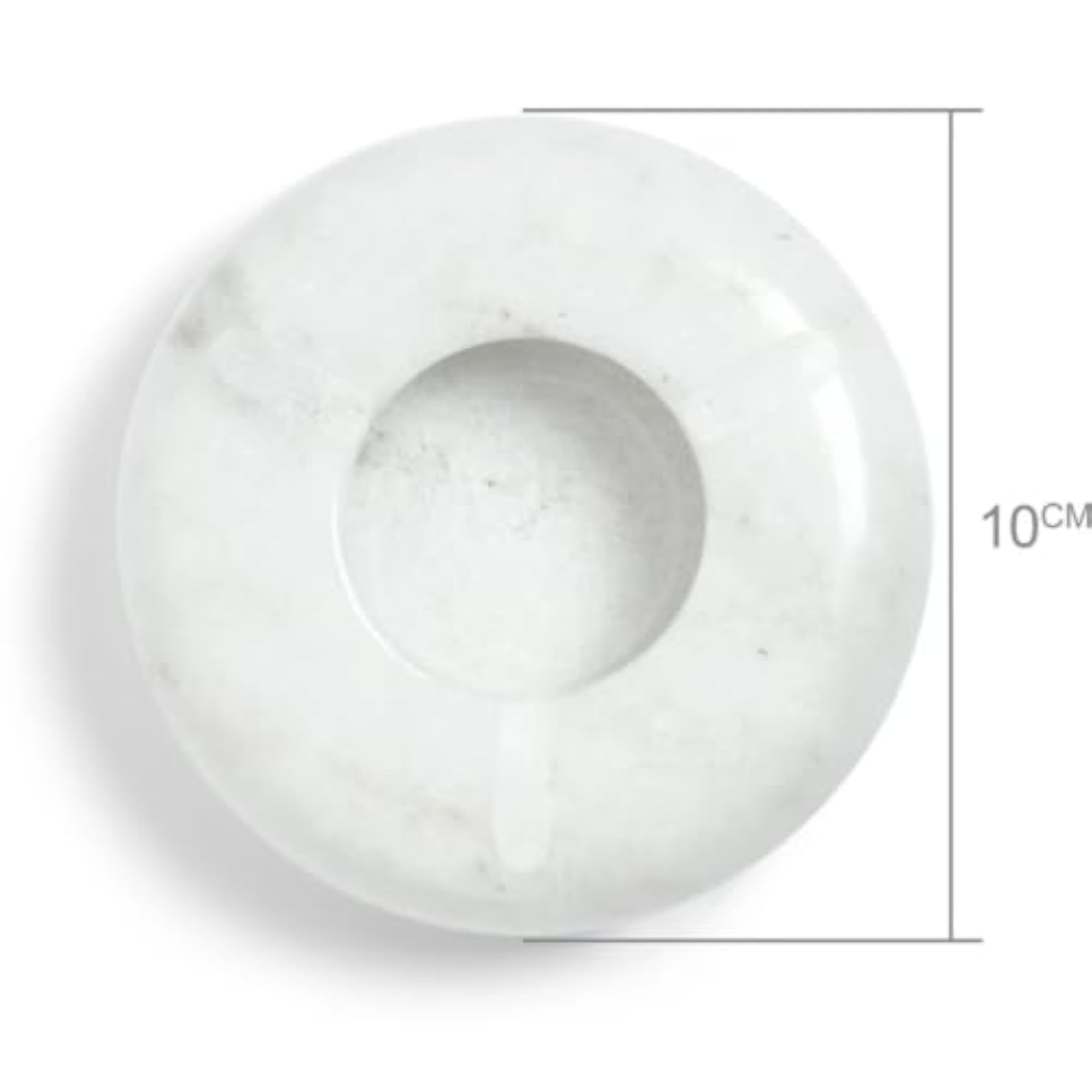 Marble Ashtray, Round Stone Decorative Tray