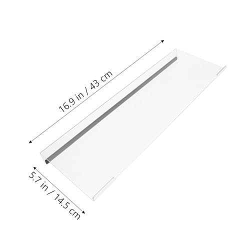 Support de clavier transparent pour bureau et télétravail ergonomique