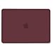 GMYLE MacBook Pro 13 Case 2018 2017 2016 Newest Release A1989/A1706/A1708 Without Touch Bar & Touch ID Plastic Hard Case Shell Cover - Burgundy Red