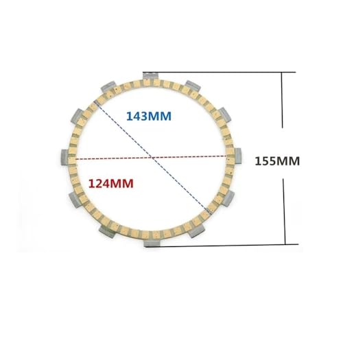 Disques d'embrayage friction et acier YZF R1 pour retrouver du grip