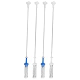 Installation facile à faire soi-même : le kit de remplacement des tiges de suspension permet une installation rapide et simple, rendant la mise à niveau des tiges de suspension de votre machine à laver pratique pour la plupart des lave-linge à chargement par le haut