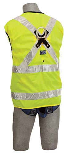 Image of 3M DBI-SALA Delta Vest Hi-Vis Reflective Workvest Harness 1107421, X-Large, 1 EA