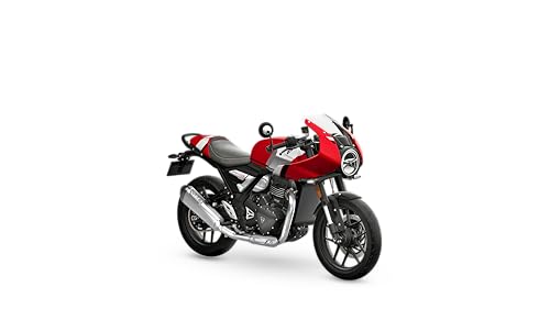 Image of TRIUMPH Thruxton 400 Motorcycle /Bike Lava Red Gloss Booking for Ex-Showroom Price
