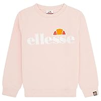Ellesse Junior Girl's Siobhen Sweatshirt, Light Pink, 10-11 Years