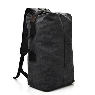 Image of Turtle Trek Travel Backpack Military Top Load Shoulder Bag Large Canvas Army Rucksack Trekking Hiking Duffle Luggage Bag with Multiple Pocket Compartments