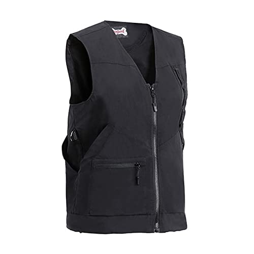 Kisbeibi Gilet da addestramento per Cani Multifunzionale, Giacca da addestratore per Cani con Tasche Multiple, Gilet Professionale Impermeabile per addestramento all'aperto per Viaggi