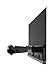 Vogel's Next 7346 Design Full Motion TV Wall Mount for 40-65 inch OLED TVs Swivel Max. 67 lbs (30 kg) VESA Max. 400 x 200 Black