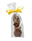 No Sugar Sugar Osterhase aus Vollmilchschokolade, Zuckerfrei mit Erythrit & Stevia, Ostergeschenk