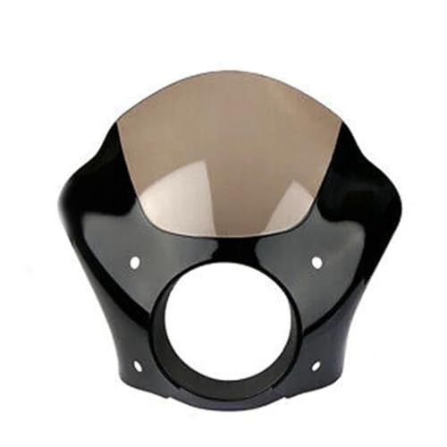 Pare-brise avant de moto et carénage de phare anti-turbulence pour Harley Davidson Road King