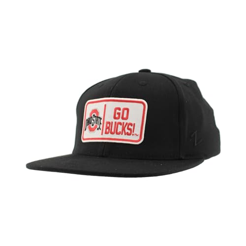 Gorra Oficial Ohio State Buckeyes Ajustada Negra, Large miniatura 1