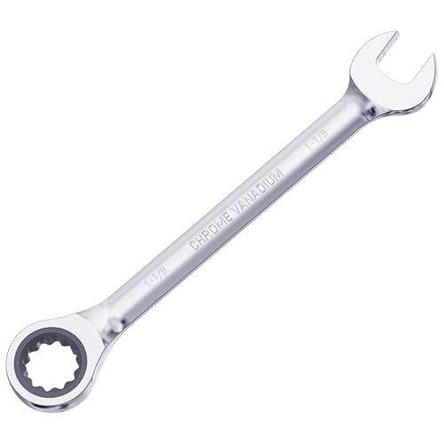 Image of 1-1 /8 Inch Ratcheting Combination Wrench SAE