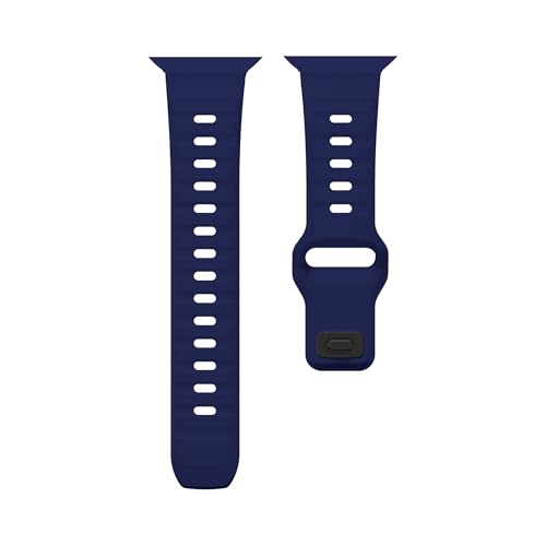 Image of ACM Watch Strap Slide 42mm 44mm 45mm 46mm 49mm Sports Silicone Belt compatible with Fire-Boltt Visionary Bsw046 Smartwatch Breatheable Band
