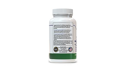 Trebinase NAC (N-Acetyl Cysteine) 500 mg - 90 Capsules - Image 4