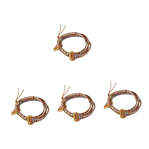 Bracelet de montre en corde de cire Uonlytech pour peau sensible
