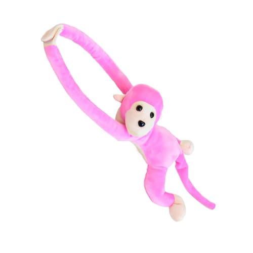 Generico Animal de peluche mono - decoración de mono suave con brazo largo | juguete mono | muñecas y accesorios para muñecas | Figura de peluche para mamá | Hija y novia