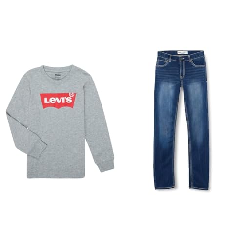 Camiseta Batwing y vaqueros 510 Levi's Kids para niño set de dos piezas
