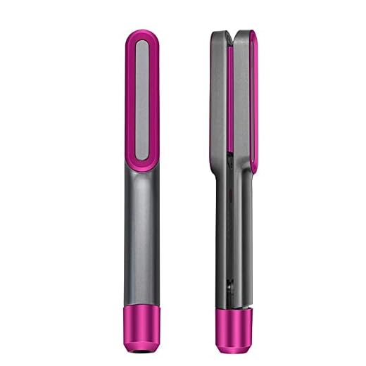 2 i 1 hårrätare 300-450 Temperaturjustering Hårjärn Curling Wands 60 minuter Automatisk avstängning Hårrätare (Färg: Grå) qujunji (Color : Grey)