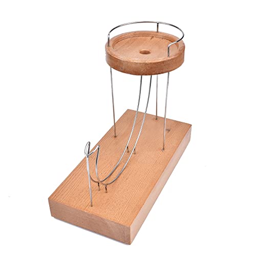 Perpetual Motion Device Machine Educational Science Kits Desk Toys for Home Offic Decor (Brown)
