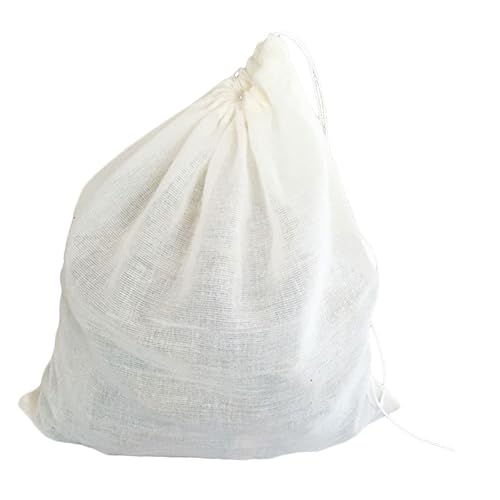 GLEAVI Bolsa De Lotería Cordón Para Frutas Bolsa De Filtro De Poliéster De Cocina Para Infusor De Té Para Filtrar Té o Café