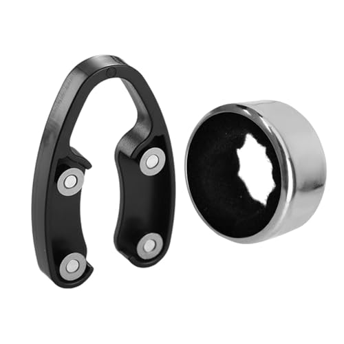 EHDWXVZM Abridor De Botellas De 1 Pieza Y Anillo De Vino De Densidad De Fuga De 1 Parte, Cortador De Botellas, Cortador De Tela De Vino, Cuchillo De Aluminio De Botella De Vino.