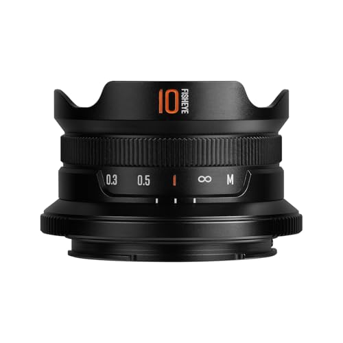 Brightin Star 10mm F5.6 ��2���� ���჌���Y MF �P�œ_�����Y Canon �L���m�� RF�}�E���g�ɑΉ� APS-C �~���[���X�p Canon �J���� EOS RP R R5 R7 R6 R3 R10 R50 R100 C70�Ȃ�