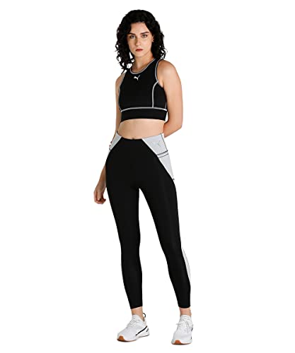 Image of Puma Evostripe Tights Polyester Slim Fit Womens Track Pants