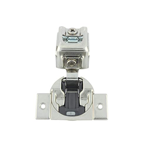 Blum 39C355B.20x1S 1-1/4" Overlay Soft Close Cabinet Hinge, Nickel Plated Steel, Nickel Finish