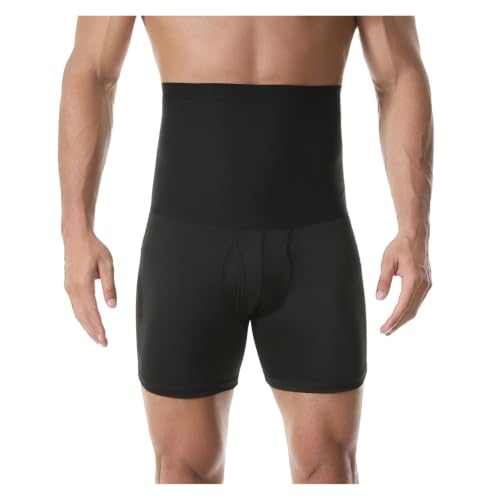 Pantalones cortos de sauna para hombre ajustados con tela de poliéster 3