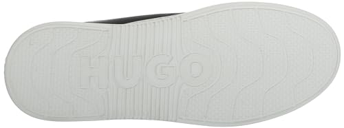 Image of Hugo Mens Cupsole Leather Lace Up Sneaker
