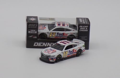 Denny Hamlin 2023 FedEx50 1:64 Nascar Diecast - Diecast Chassis- FOIL Number DIECAST