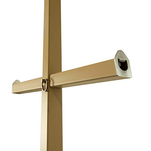 Heininger BattleReady Tactical Gear Stand Heavy Duty Steel, Holds 70 lbs, Vented Helmet Support, Fits Field Jacket & Ammo Belts, Compact 1.8 sq ft Footprint, Easy Assembly, Military & Law Enforcement by Heininger - Image 3