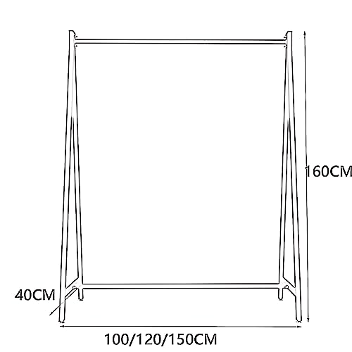 Tringle à vêtements robuste pour optimiser le rangement d'une chambre - 4