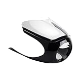 Retro 6-1/4 Zoll Scheinwerferabdeckung Abdeckung Windschutzscheibe Cafe Racer Halbverkleidung Für...