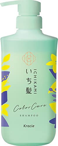 Ichikami Color Care & Base Treatment in Shampoo Pump, 16.2 fl oz (480 ml), Fade Resistant, Damage Care, Non-Silicone
