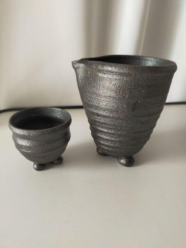 Sake Ceramics Katakuchi Guinomi Set