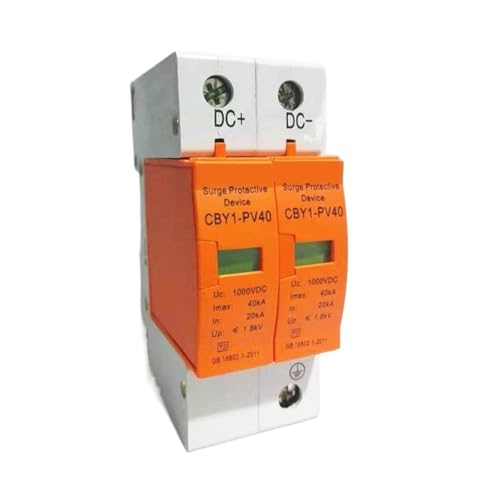 Parafoudre DC 500V évite les pannes d'onduleur causées par la foudre chez soi