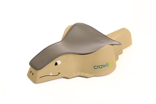Image of Crawligator Tummy Time Mobility Toy for Infants 4-12 Months (Sand)